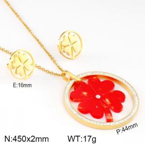 SS Jewelry Set(Most Women) - KS143950-K