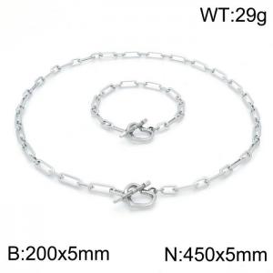 SS Jewelry Set(Most Men) - KS143962-Z