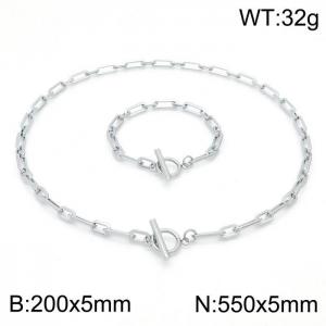 SS Jewelry Set(Most Men) - KS143972-Z