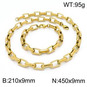 SS Jewelry Set(Most Men) - KS184716-Z