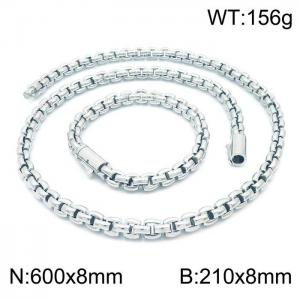 SS Jewelry Set(Most Men) - KS185112-KFC