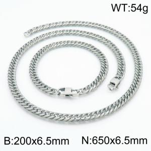 SS Jewelry Set(Most Men) - KS185206-Z