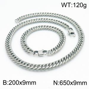 SS Jewelry Set(Most Men) - KS185236-Z