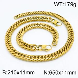 SS Jewelry Set(Most Men) - KS185261-Z