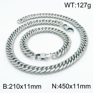 SS Jewelry Set(Most Men) - KS185262-Z