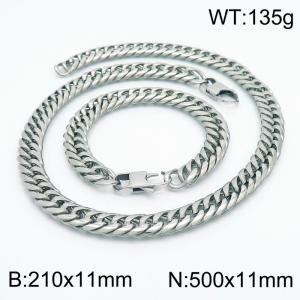SS Jewelry Set(Most Men) - KS185263-Z