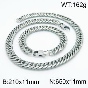 SS Jewelry Set(Most Men) - KS185266-Z