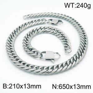 SS Jewelry Set(Most Men) - KS185276-Z