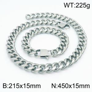 SS Jewelry Set(Most Men) - KS185282-Z