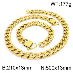 SS Jewelry Set(Most Men) - KS185288-Z