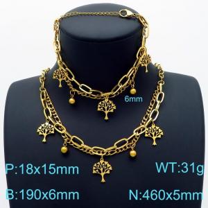 SS Jewelry Set(Most Women) - KS188071-Z