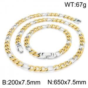 SS Jewelry Set(Most Men) - KS188760-Z