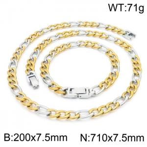 SS Jewelry Set(Most Men) - KS188761-Z