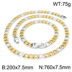 SS Jewelry Set(Most Men) - KS188762-Z
