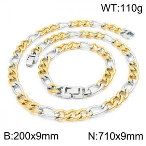 SS Jewelry Set(Most Men) - KS188768-Z