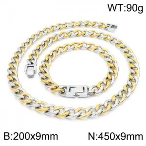 SS Jewelry Set(Most Men) - KS188770-Z