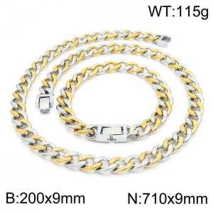 SS Jewelry Set(Most Men) - KS188775-Z