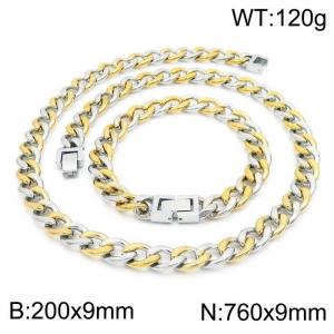 SS Jewelry Set(Most Men) - KS188776-Z