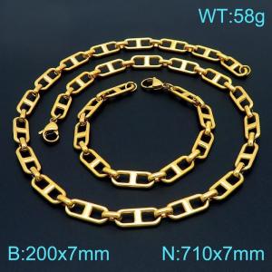 SS Jewelry Set(Most Men) - KS188803-Z
