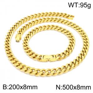 SS Jewelry Set(Most Men) - KS188806-Z
