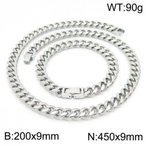 SS Jewelry Set(Most Men) - KS188840-Z