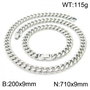 SS Jewelry Set(Most Men) - KS188845-Z