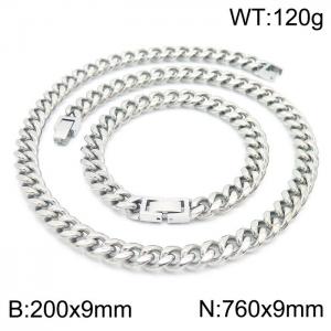 SS Jewelry Set(Most Men) - KS188846-Z