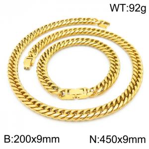 SS Jewelry Set(Most Men) - KS188854-Z