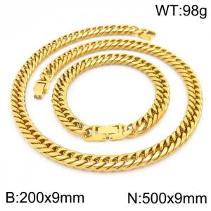 SS Jewelry Set(Most Men) - KS188855-Z