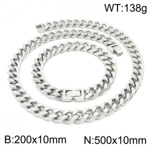 SS Jewelry Set(Most Men) - KS188882-Z