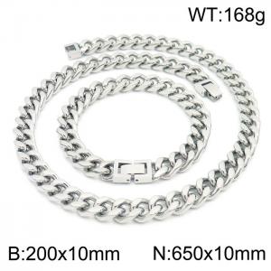 SS Jewelry Set(Most Men) - KS188885-Z