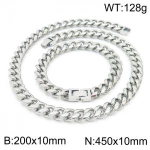 SS Jewelry Set(Most Men) - KS188916-Z