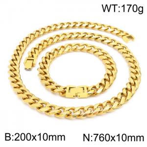 SS Jewelry Set(Most Men) - KS188936-Z