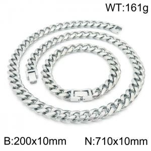 SS Jewelry Set(Most Men) - KS188942-Z