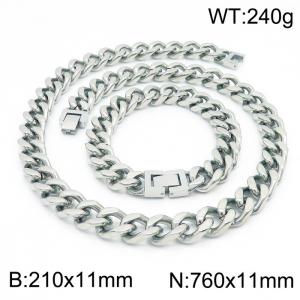 SS Jewelry Set(Most Men) - KS188978-Z