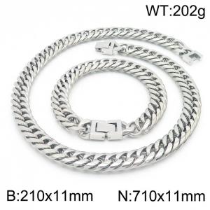 SS Jewelry Set(Most Men) - KS189012-Z
