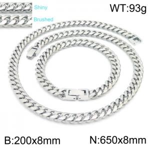 SS Jewelry Set(Most Men) - KS189048-Z
