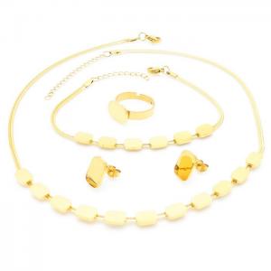 SS Jewelry Set(Most Women) - KS190656-LX