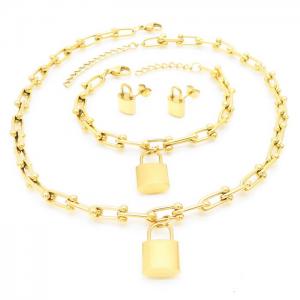 SS Jewelry Set(Most Women) - KS190665-LX