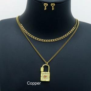 Copper Jewelry Set(Most Women) - KS192428-WH