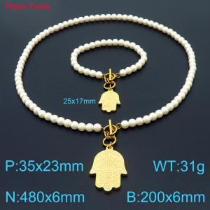 SS Jewelry Set(Most Women) - KS193405-Z