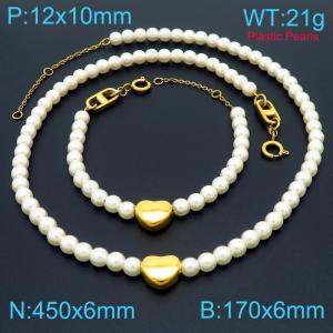 SS Jewelry Set(Most Women) - KS193418-Z