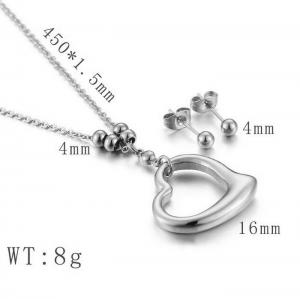 SS Jewelry Set(Most Women) - KS193884-Z