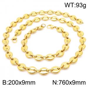 SS Jewelry Set - KS193916-Z