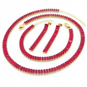 SS Jewelry Set(Most Women) - KS194113-HR