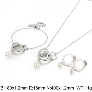 SS Jewelry Set(Most Women) - KS197670-KLX