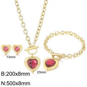 SS Jewelry Set(Most Women) - KS197922-Z