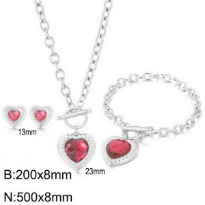 SS Jewelry Set(Most Women) - KS197923-Z