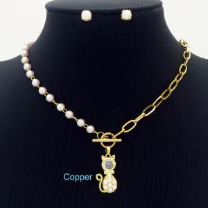 Copper Jewelry Set(Most Women) - KS198000-WH