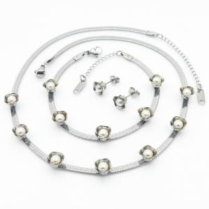 SS Jewelry Set(Most Women) - KS198584-HR
